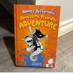 Vibrant Orange Adventure Book